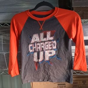 Boys size 7 long sleeve shirts